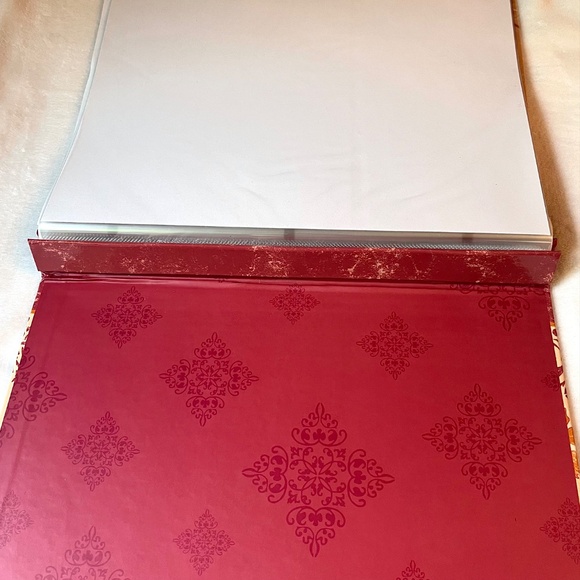 NWT Generations Premium Scrapbook Memory Album - Red Faux Leather 12”x12” - Picture 9 of 10